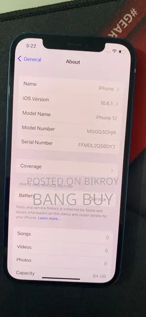 Apple iPhone 12 64 GB Blue
