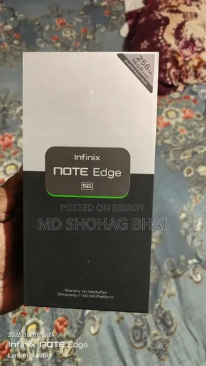 Infinix Note Edge 256 GB Silver