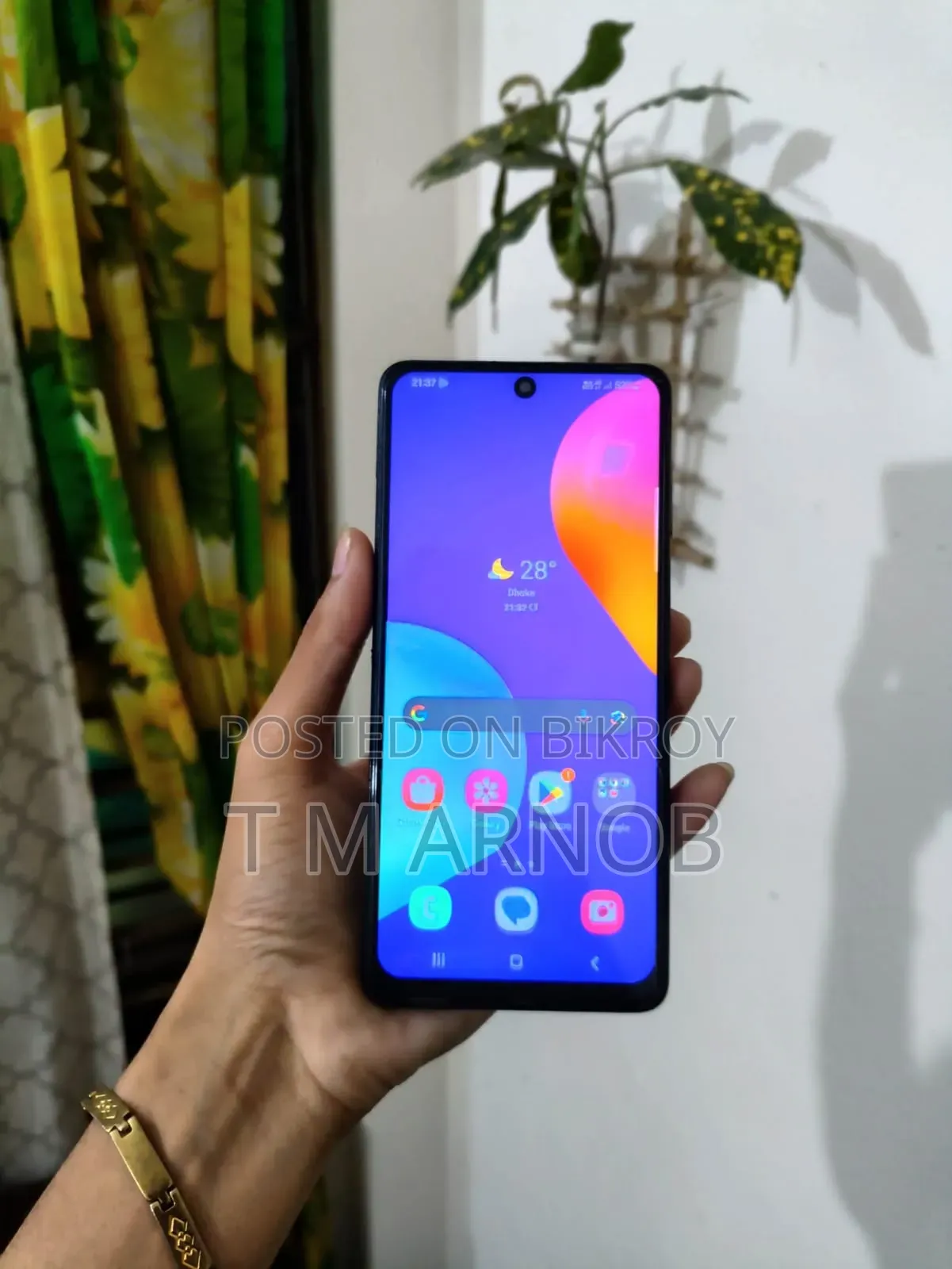 স্যামসাং গ্যালাক্সি এম৬২ ১২৮ জিবি নীল