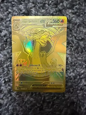 Original Charizard Golden Card