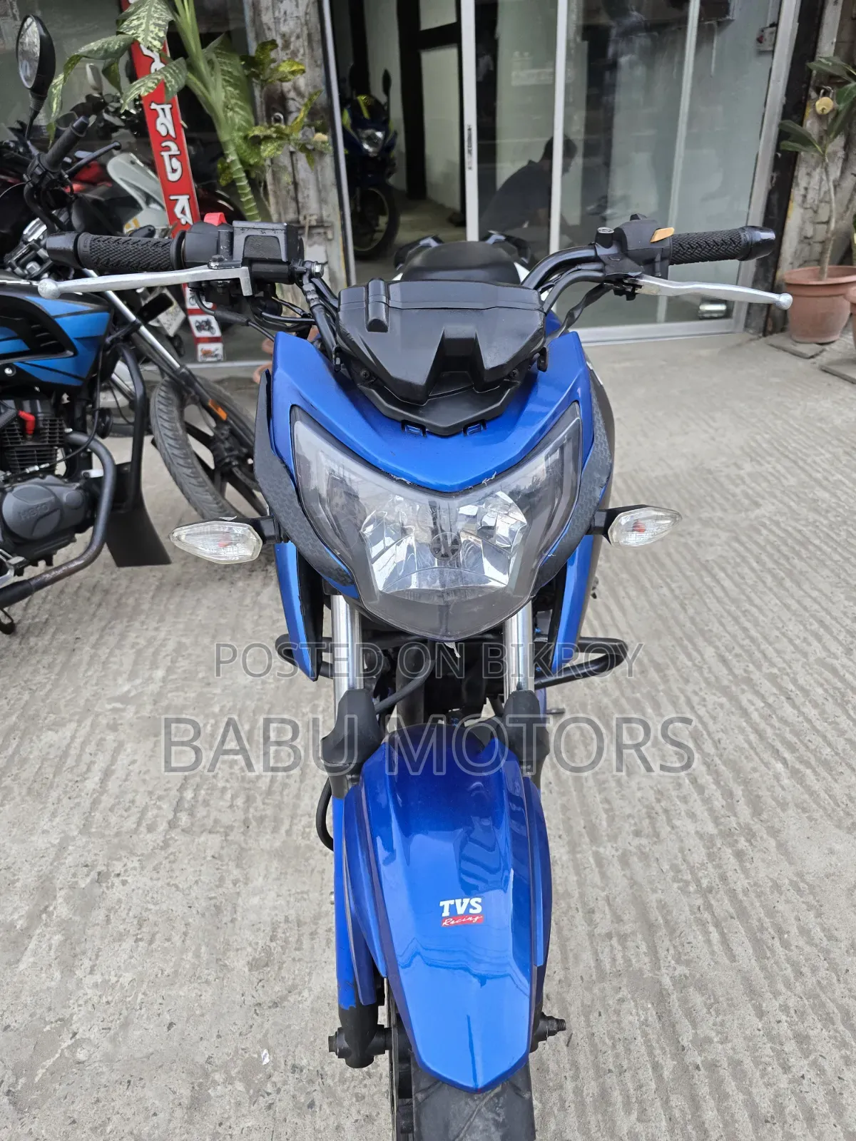 TVS Apache RTR 160 4V 2020 Blue