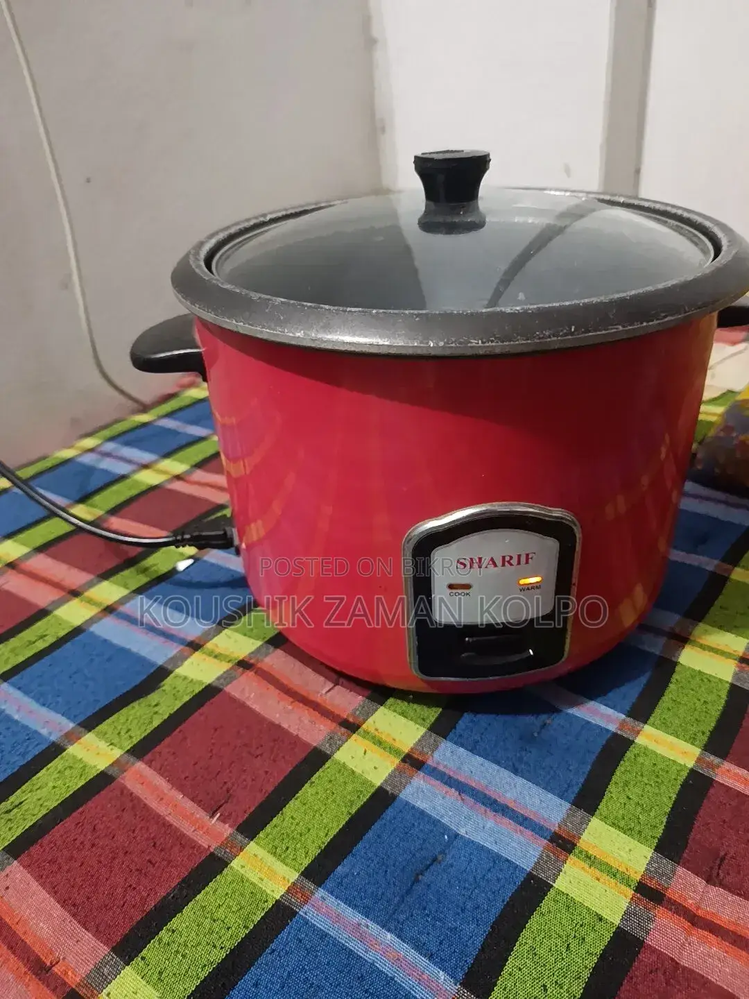 SHARIF Rice Cooker 2.8 Liter