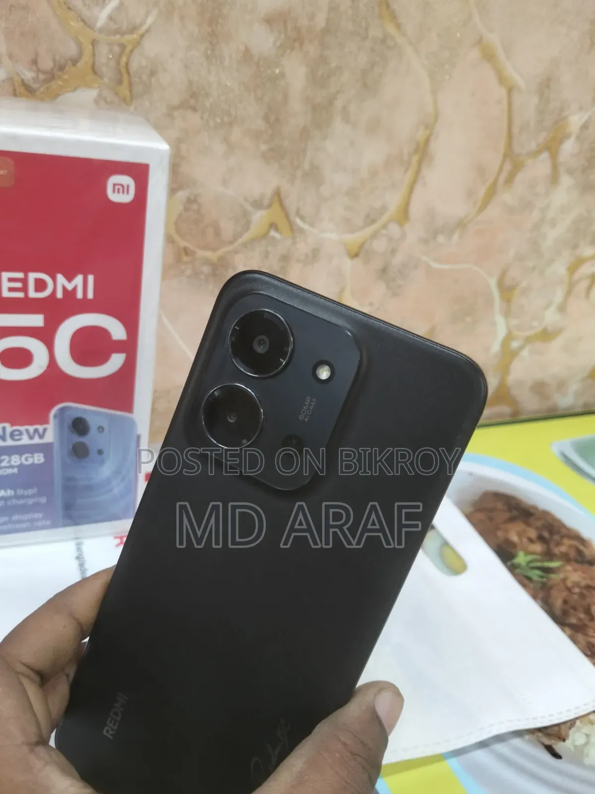 শাওমি রেডমি ১৫সি ১২৮ জিবি ব্ল্যাক