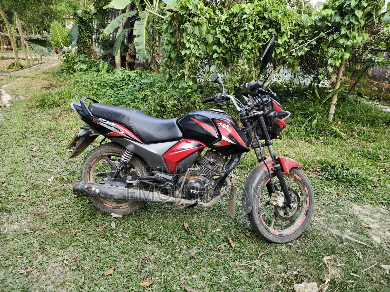 TVS Stryker 125 2018 Black
