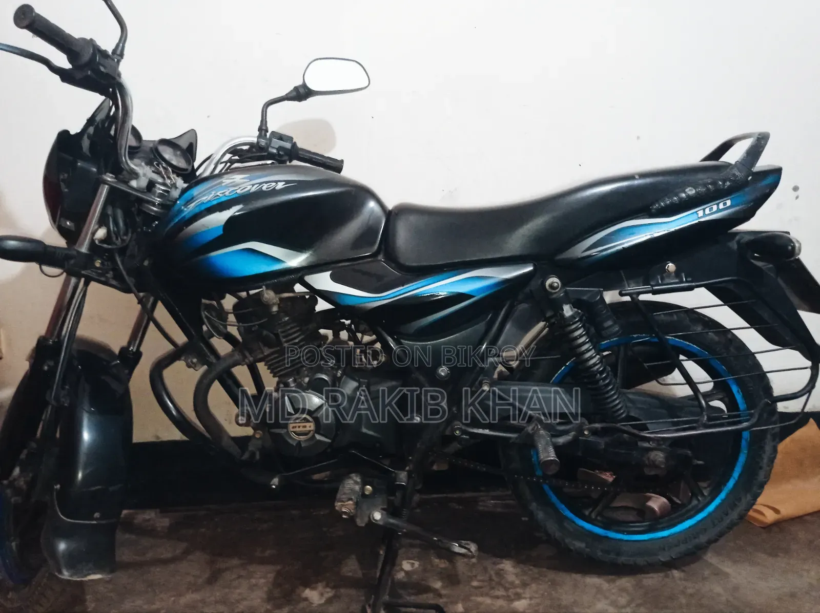 Bajaj Discover 100 2014 Black