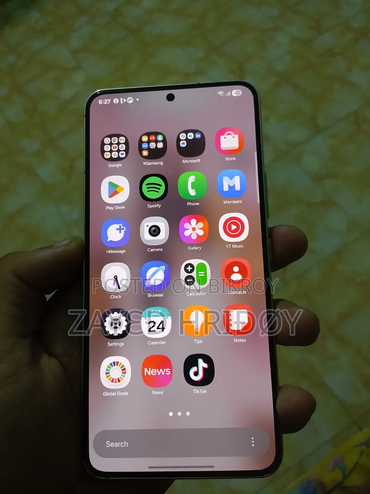 স্যামসাং গ্যালাক্সি এস২২ ৫জি ২৫৬ জিবি সাদা