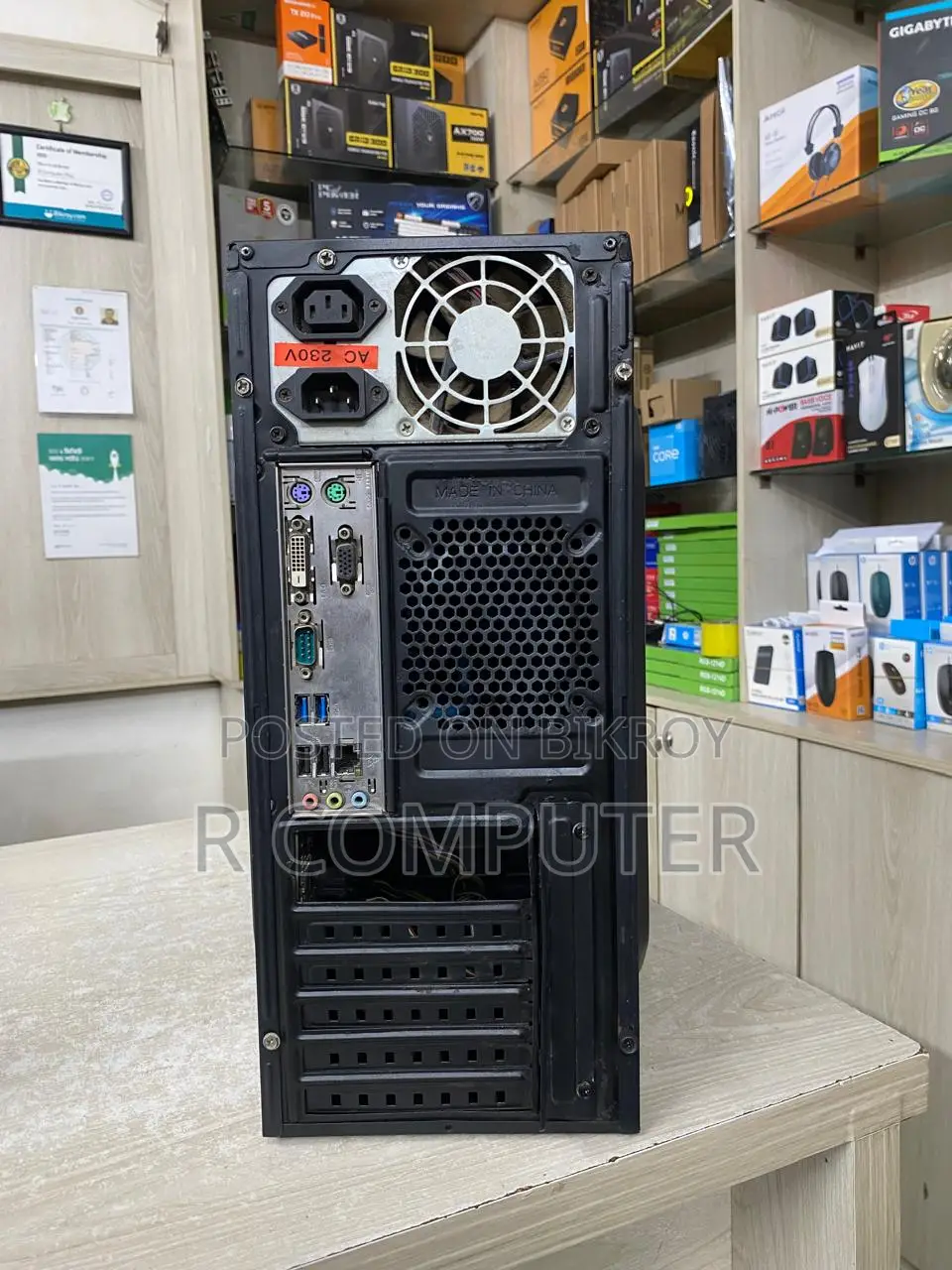 Desktop Computer Gigabyte 4GB Intel Core i5 SSD 128GB