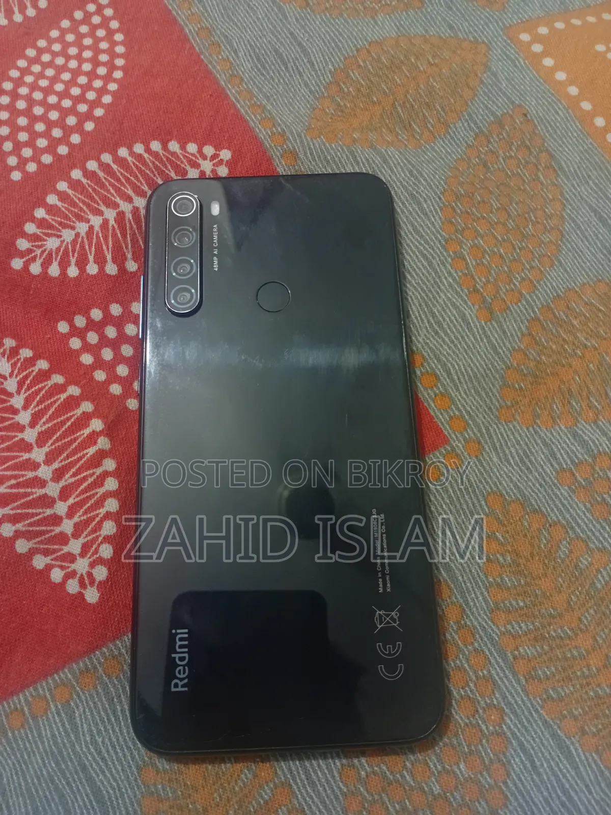 নতুন শাওমি রেডমি নোট ৮ ৬৪ জিবি কালো