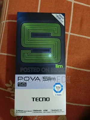 Tecno Pova Slim 5G 256 GB Black