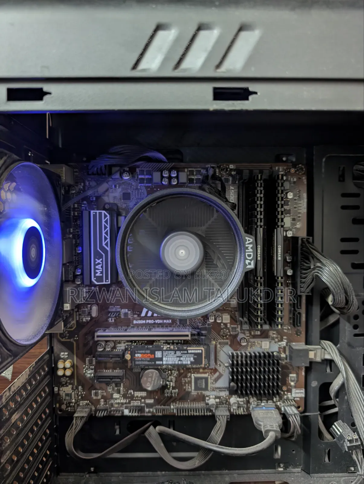 AMD Ryzen 5 3400G + Original AMD Stock Cooler