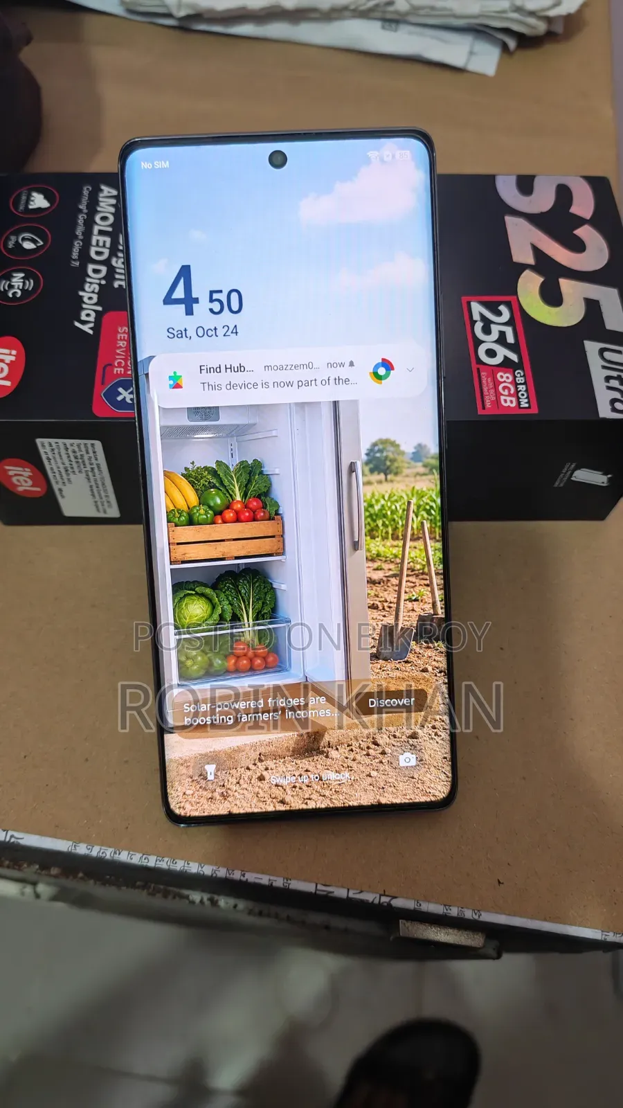 Itel S25 Ultra 256 GB Gray