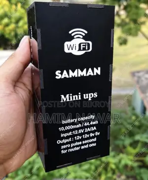 Smart Backup Solution: 12V High-Performance Mini UPS
