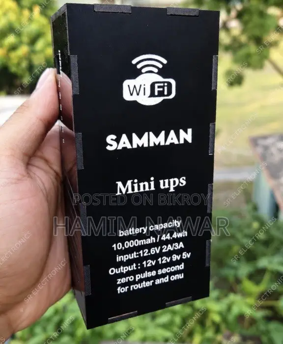 Smart Backup Solution: 12V High-Performance Mini UPS