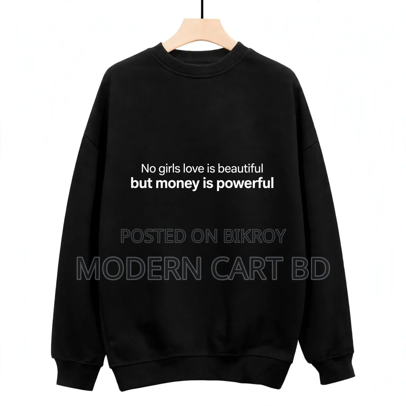 Premium Cotton Fleece Sweatshirt for Men - 290 GSM - Winter Collection