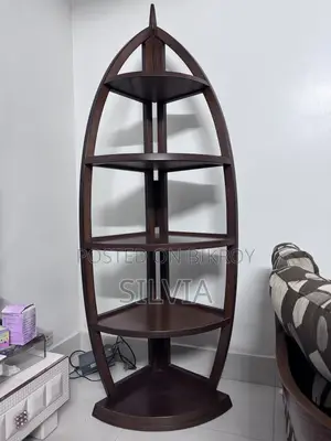 2 Corner Tables / Corner Decoration Showcase 90% Good Condition