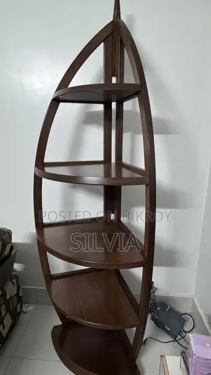 2 Corner Tables / Corner Decoration Showcase 90% Good Condition