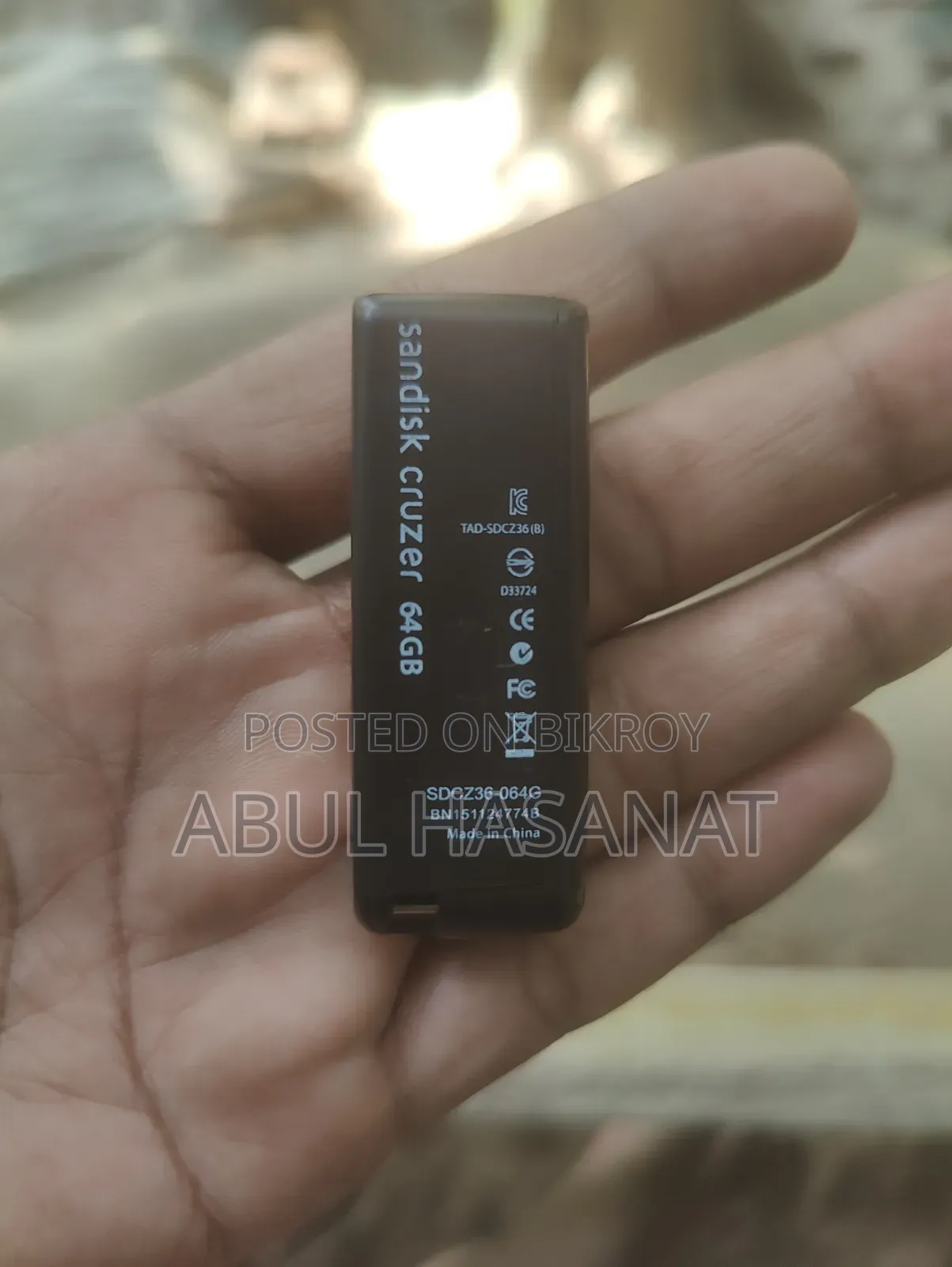 Sandisk Cruzar 64 GB Flash Drive
