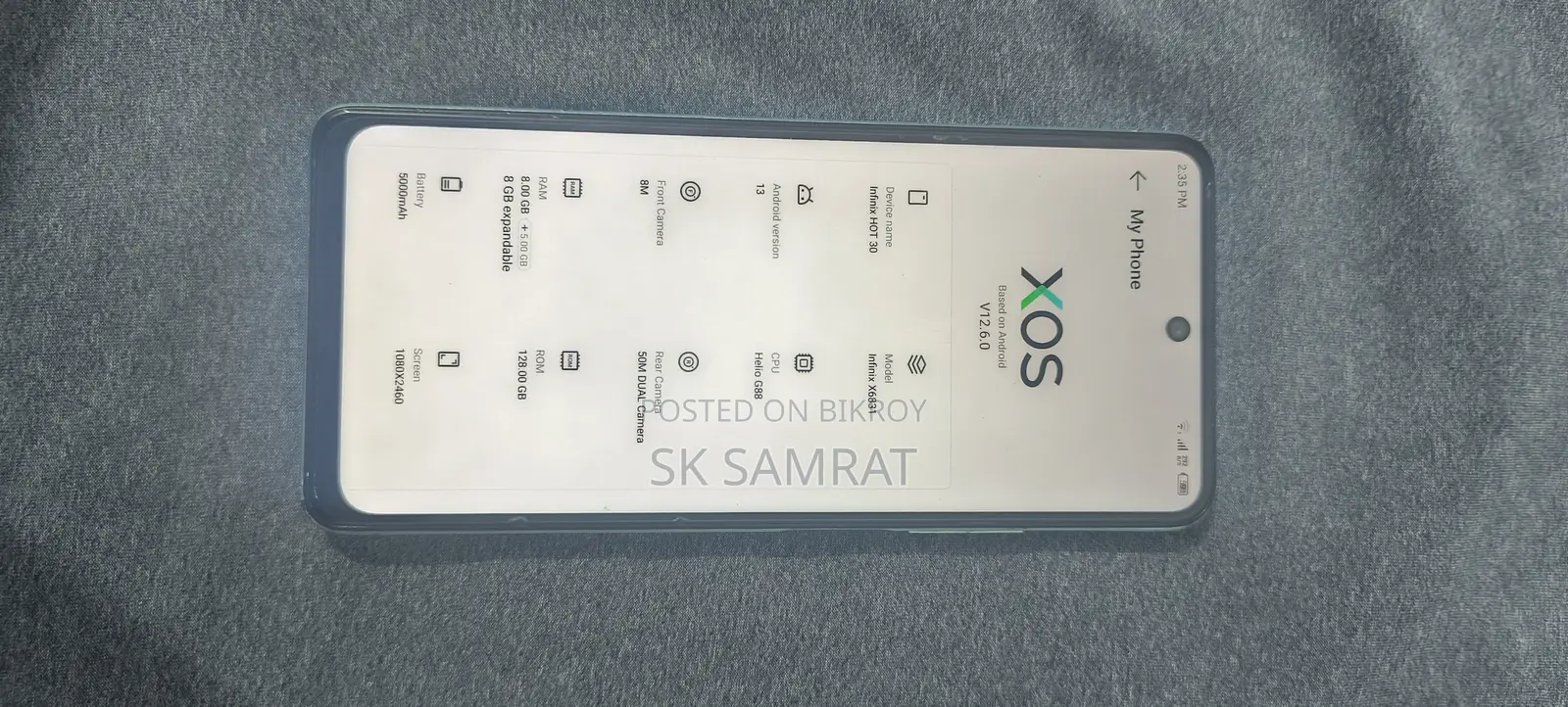 Infinix Hot 30 128 GB Green