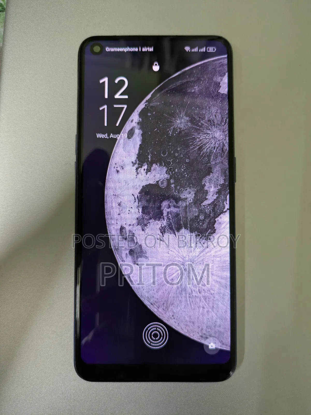 Oppo F19S 128 GB Blue