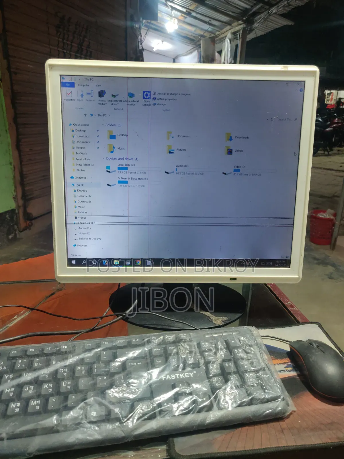 Desktop Computer Gigabyte 2GB Intel Core i3 HDD 512GB
