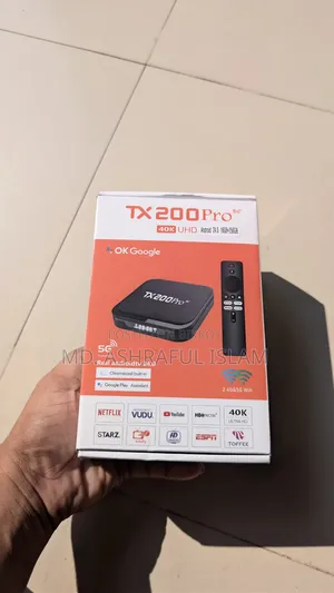 Android TV Box TX200 Pro 2.4g & 5g Wifi