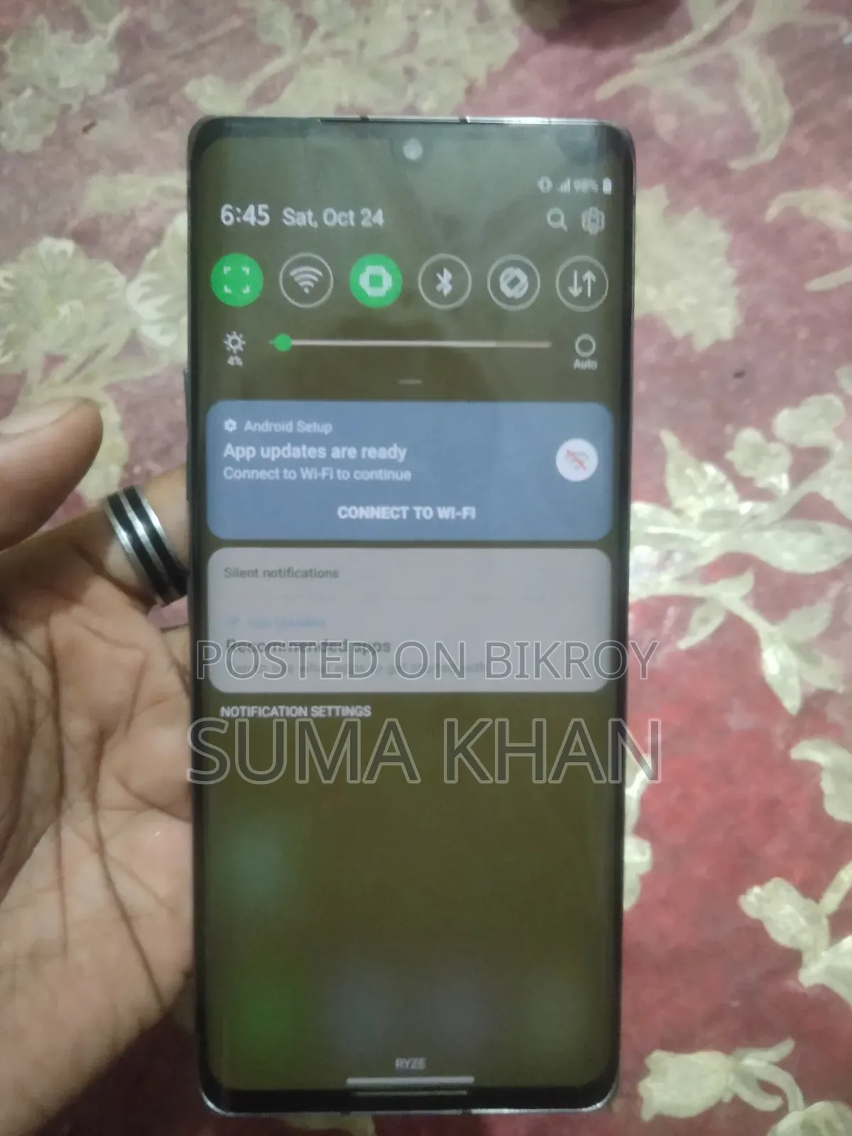 LG Velvet 5G 128 GB Silver