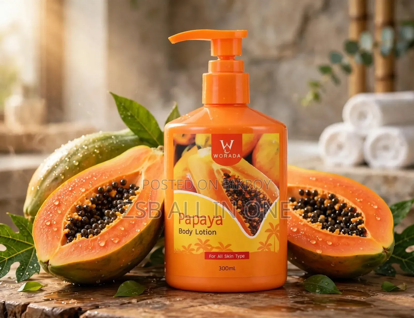 Papaya Whitening Lotion 300ml