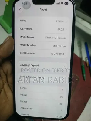 Apple iPhone 13 Pro Max 128 GB Gray