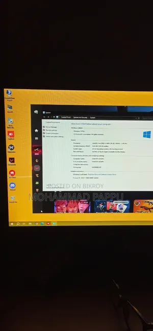 Desktop Computer Asus 8GB Intel Core i5 SSD 128GB