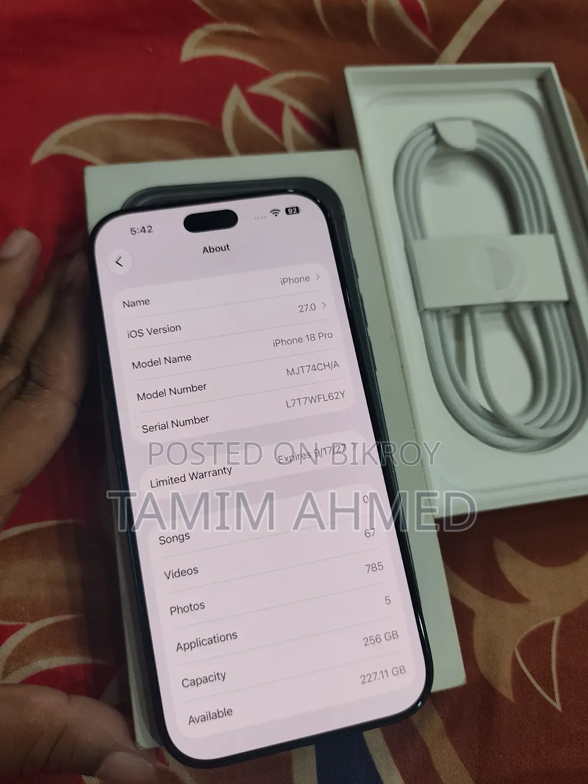 Apple iPhone 18 Pro 256 GB Black