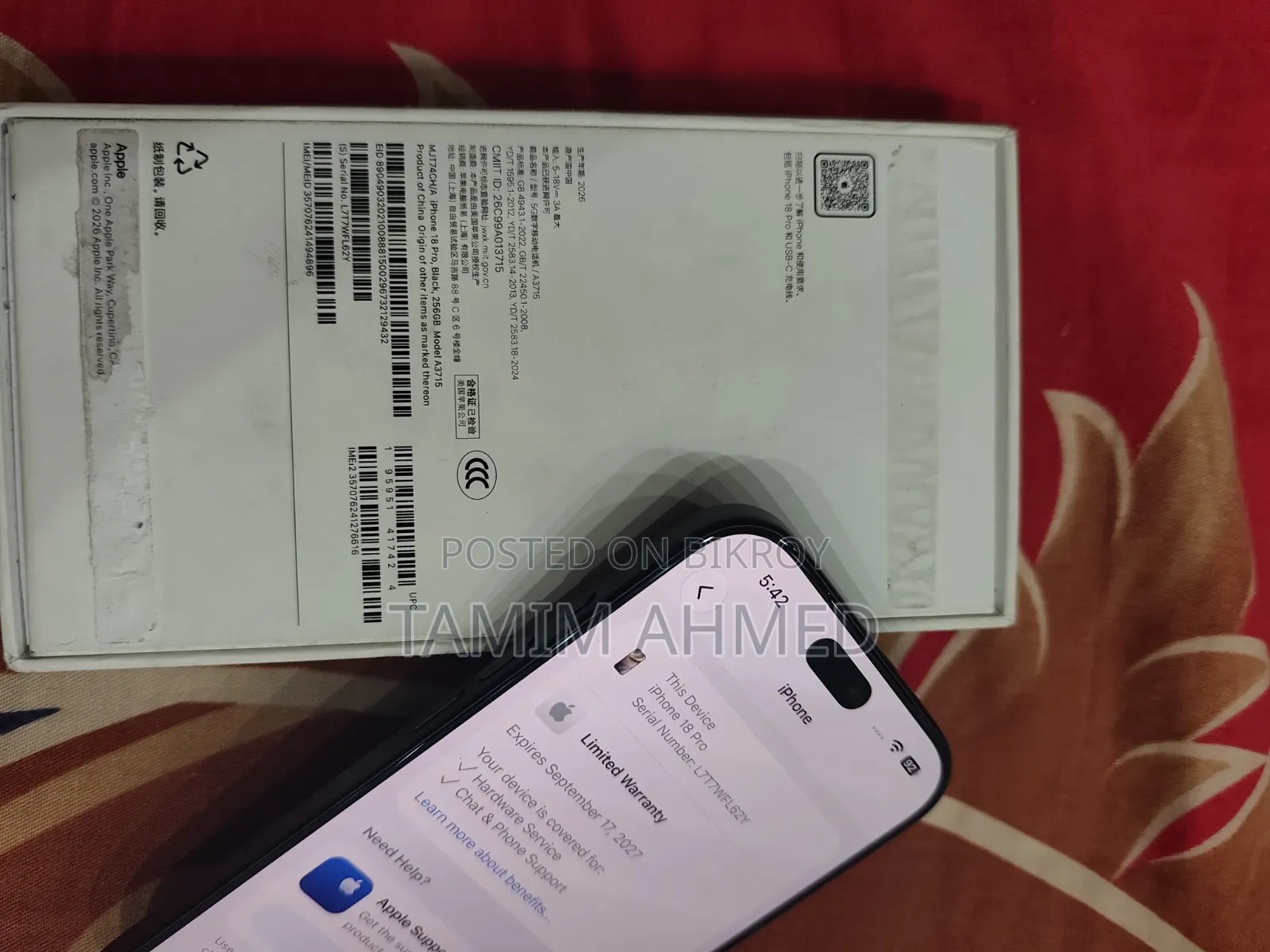 Apple iPhone 18 Pro 256 GB Black