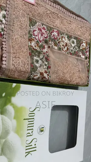 Original Muslin Saree - Muslin (Rajshahi Silk) Saree