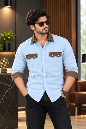 Stylish Denim Shirt