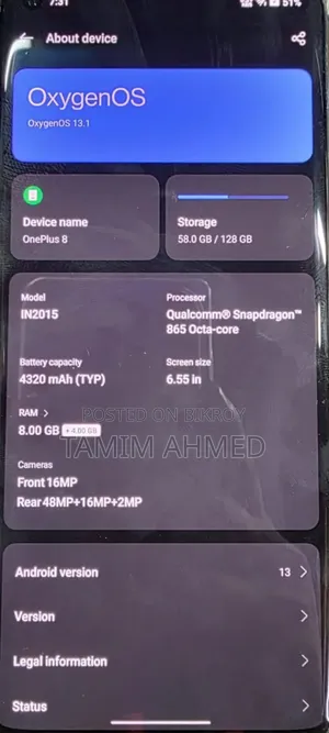 OnePlus 8 128 GB