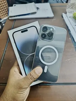 অ্যাপল আইফোন ১৪ প্রো ম্যাক্স ২৫৬ জিবি ব্ল্যাক