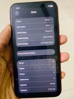 Apple iPhone 11 64 GB Red