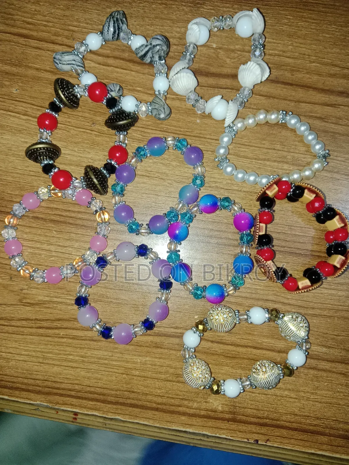 Various colors of bangles