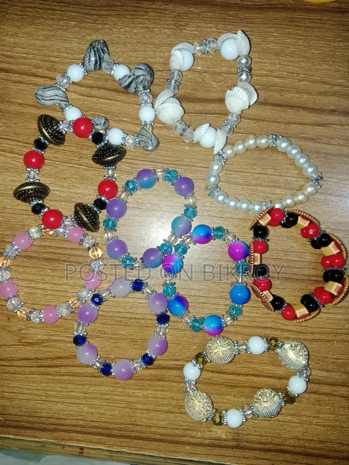 Various colors of bangles