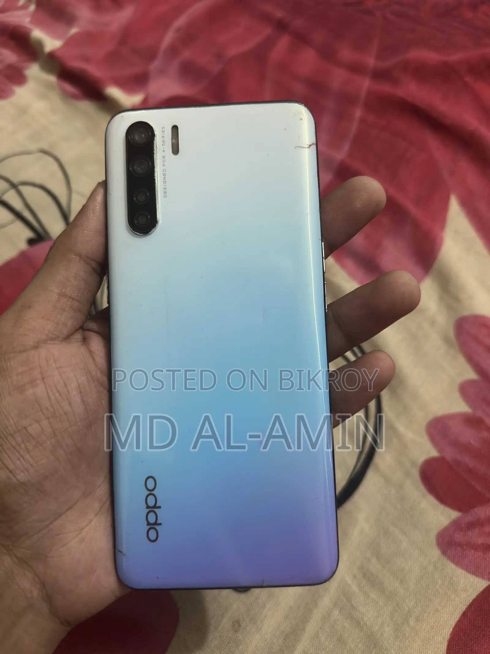 অপ্পো এফ১৫ ১২৮ জিবি নীল