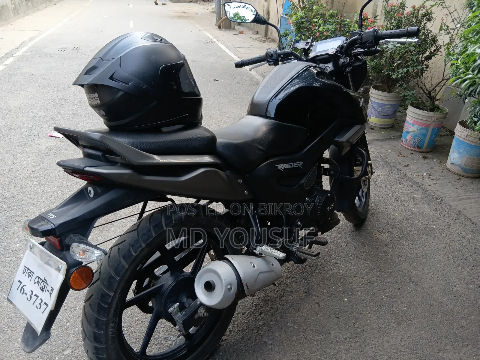 TVS Raider 125 2025 Black