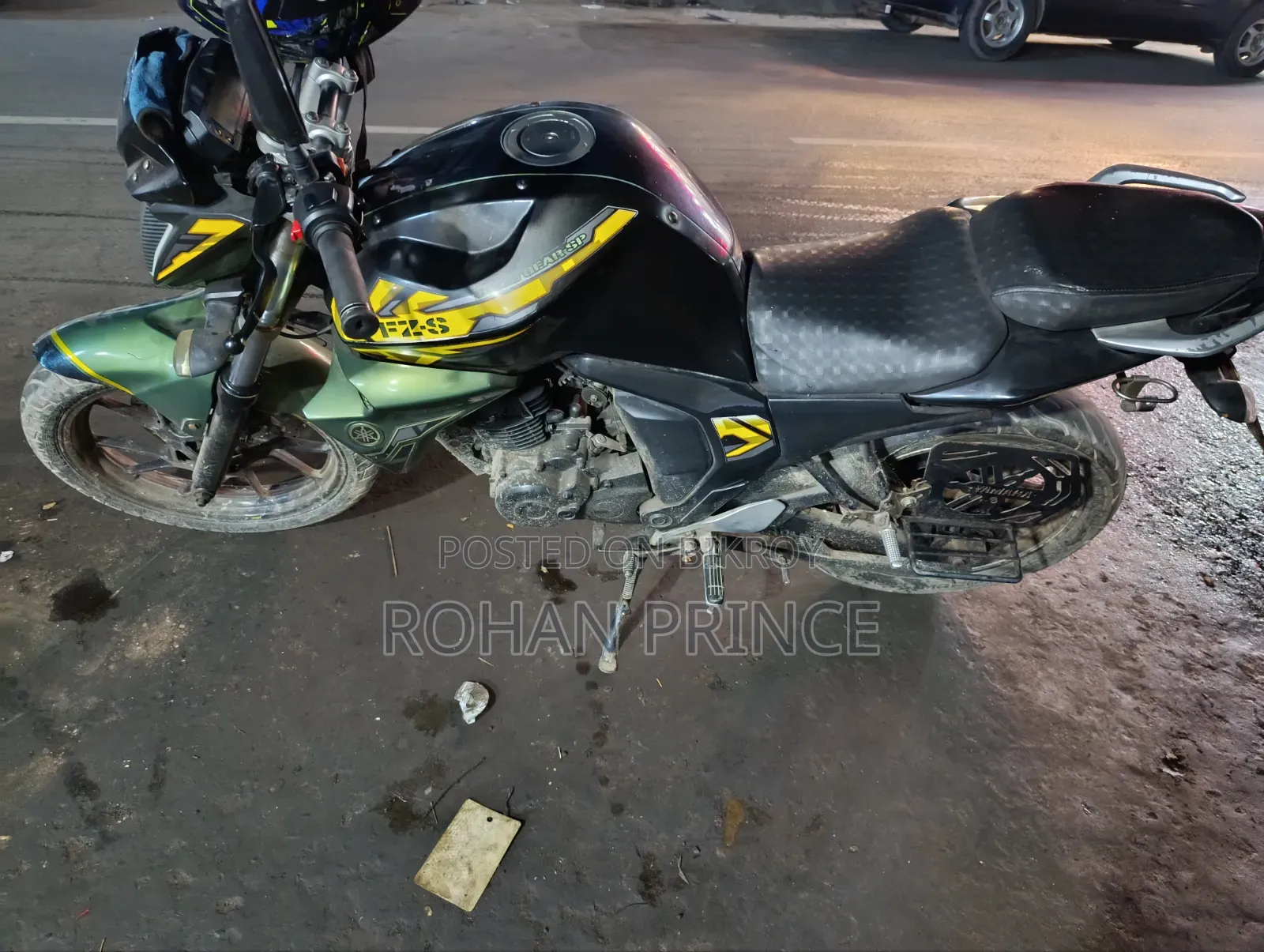 Yamaha FZS V2 2019 Yellow
