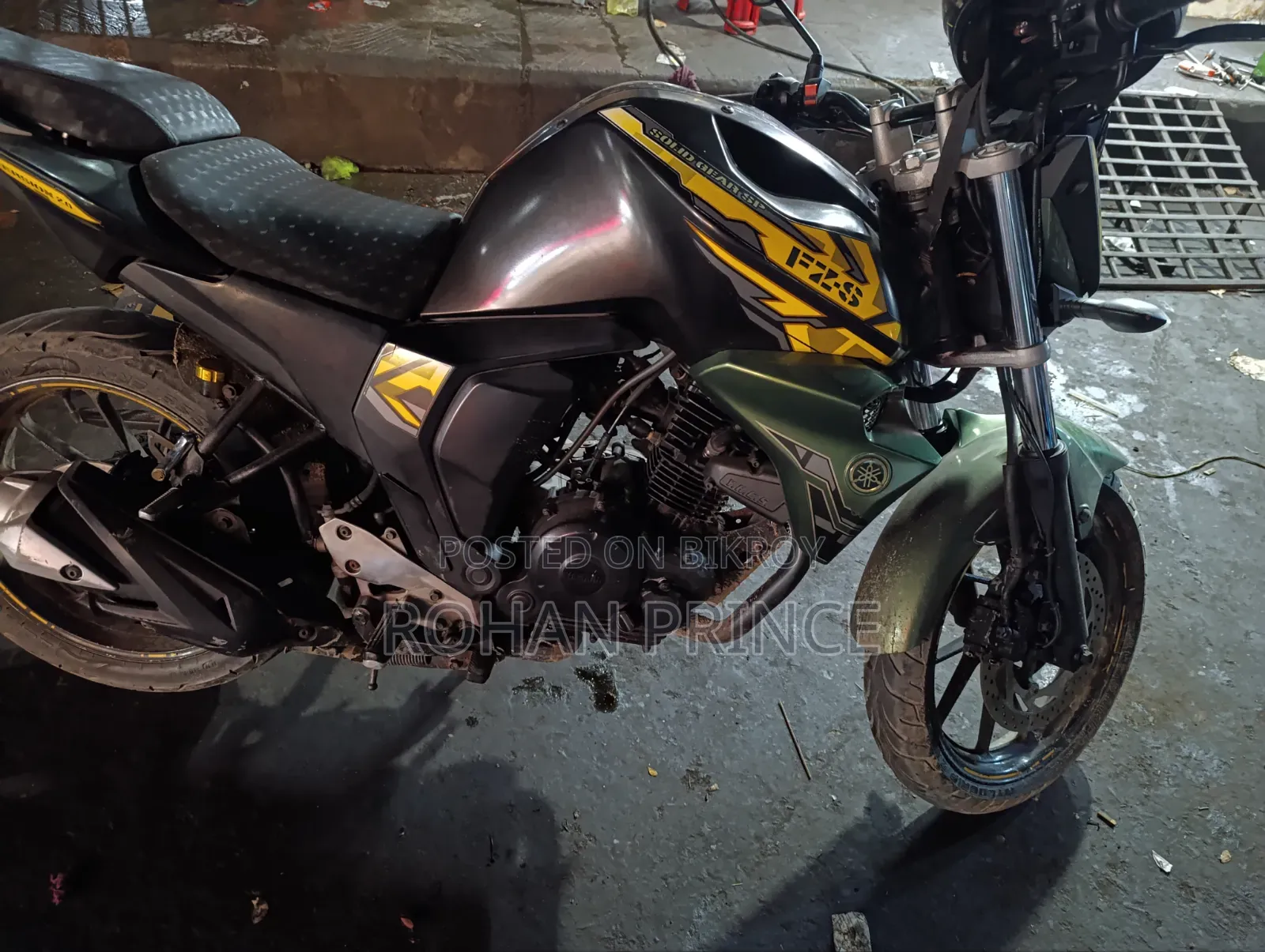 Yamaha FZS V2 2019 Yellow