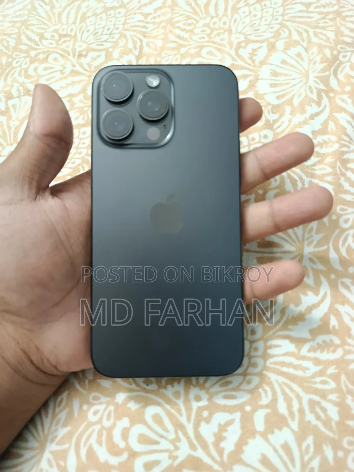 Apple iPhone 15 Pro Max 256 GB Black