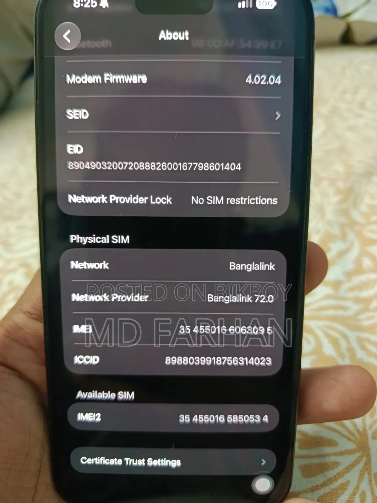Apple iPhone 15 Pro Max 256 GB Black