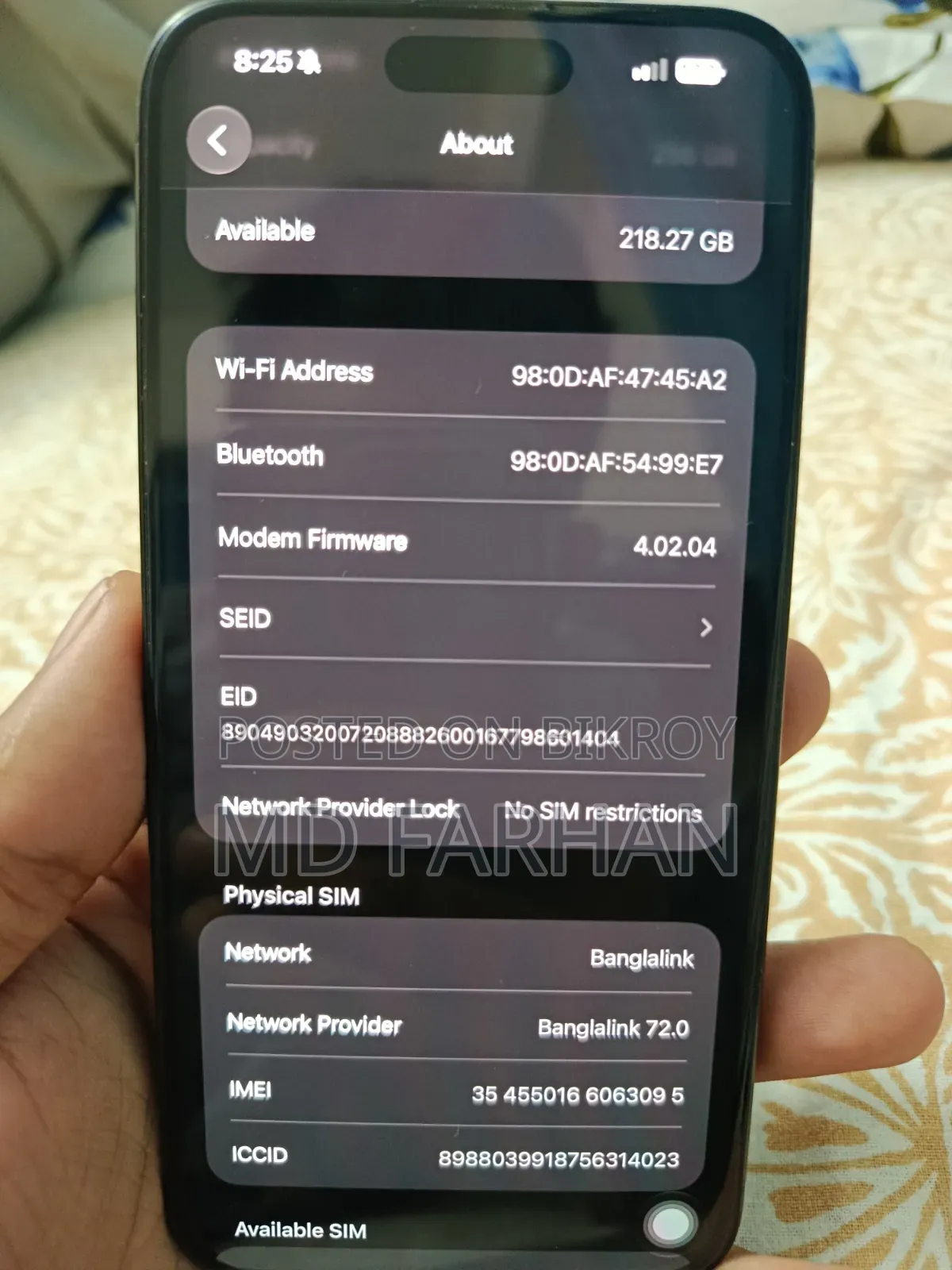 Apple iPhone 15 Pro Max 256 GB Black