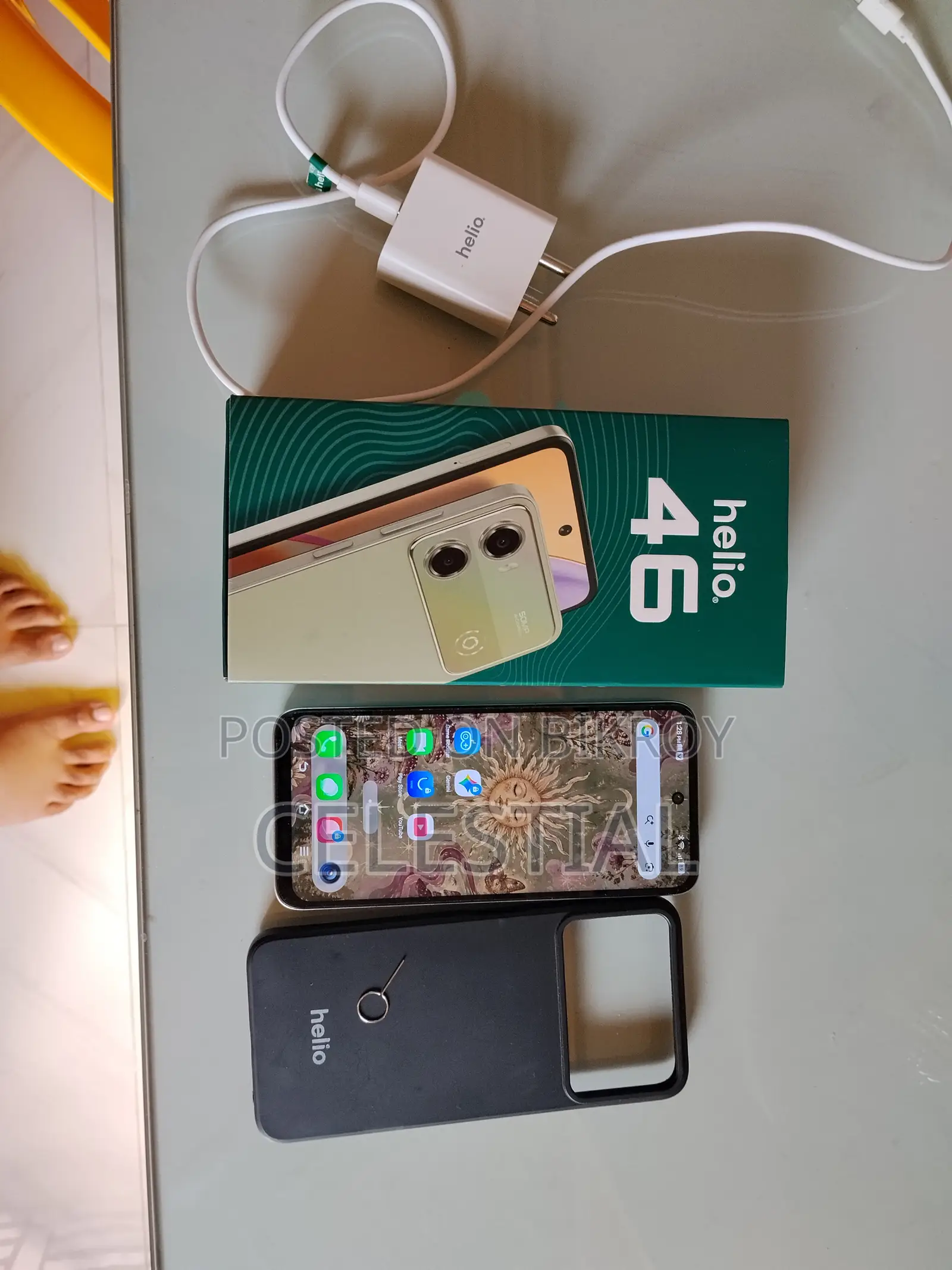 Symphony Helio 30 128 GB Black