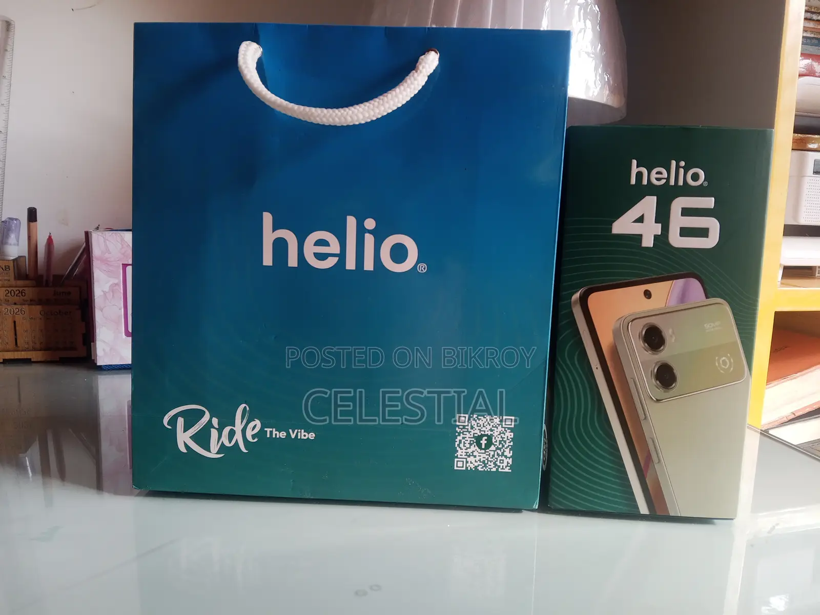 Symphony Helio 30 128 GB Black