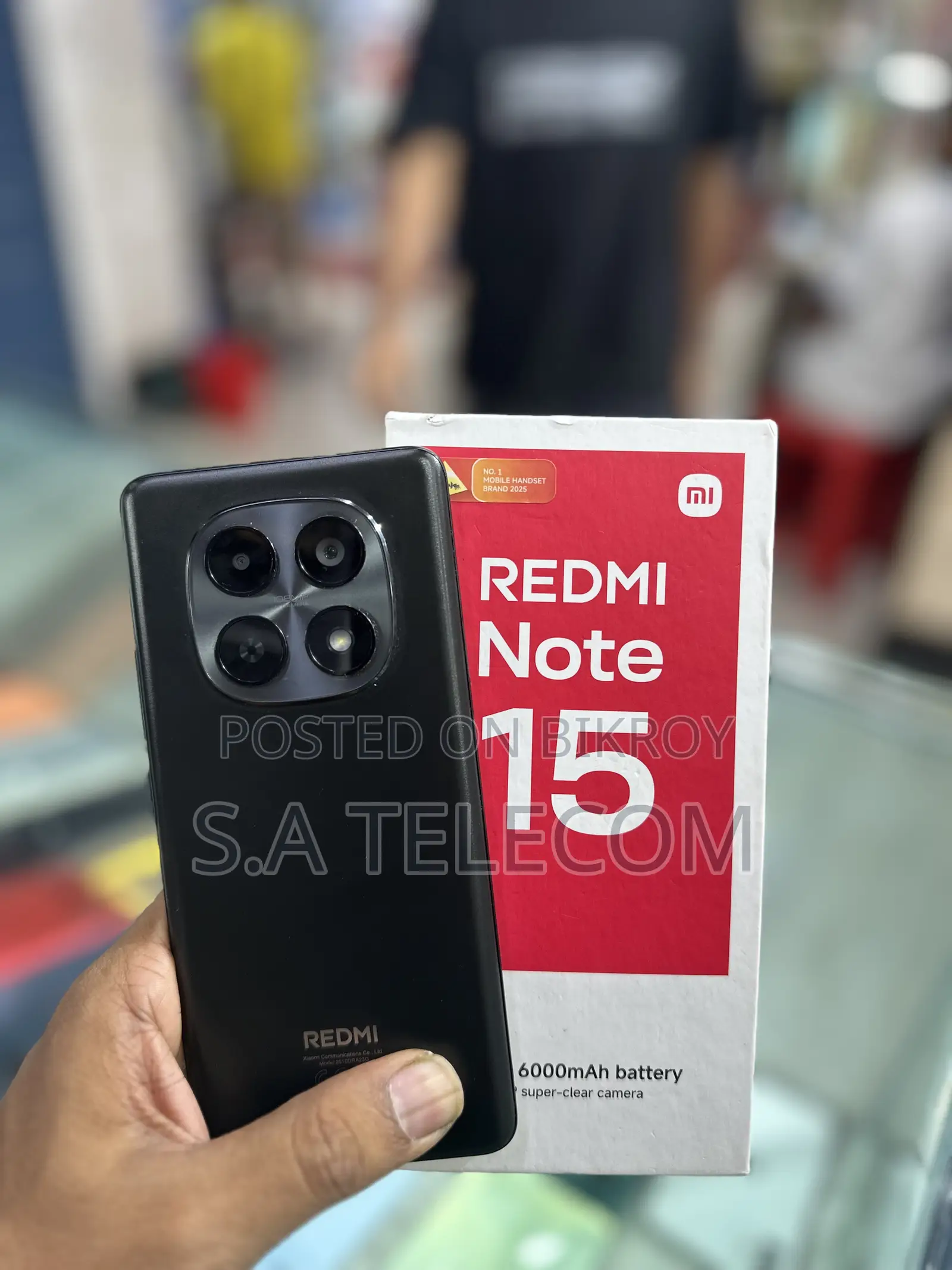 Xiaomi Redmi Note 15 256 GB Black