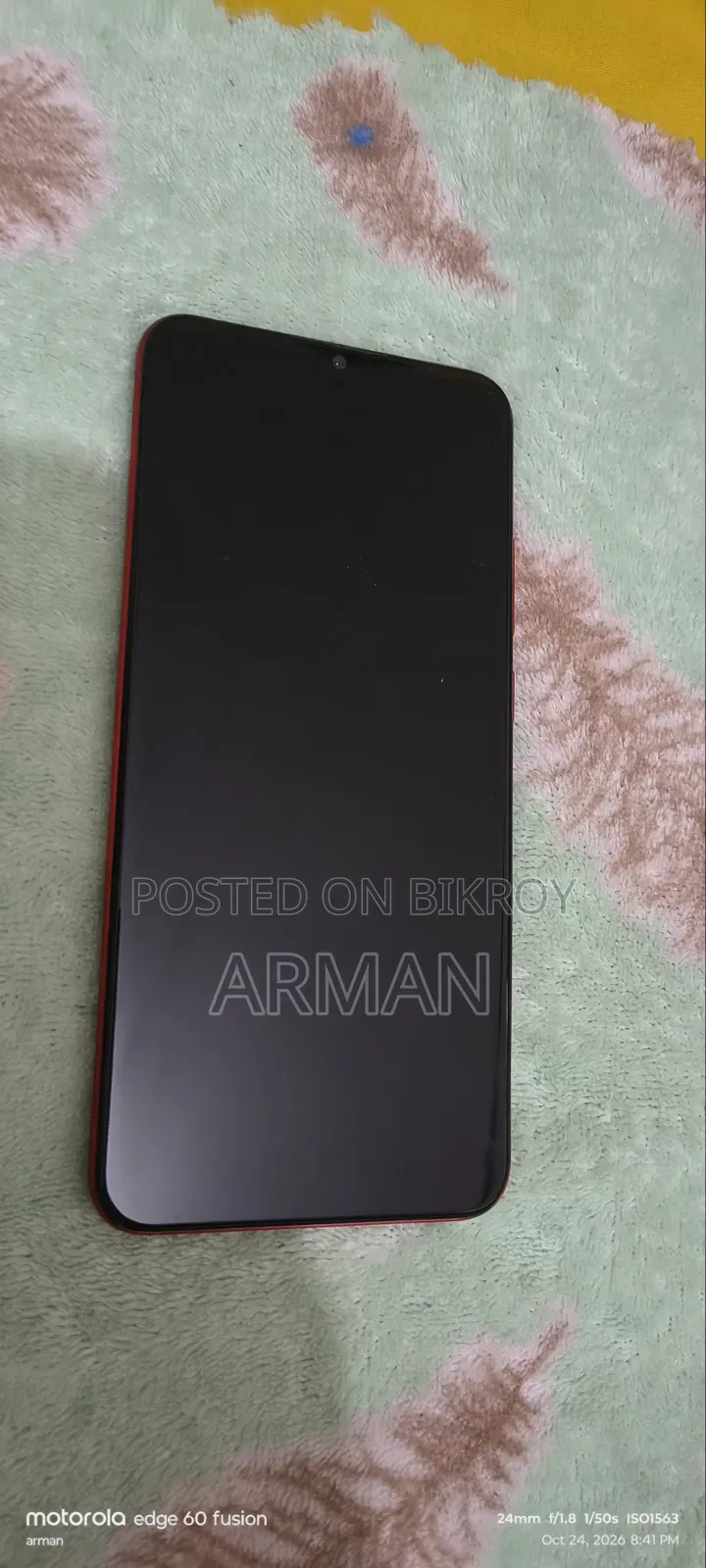 স্যামসাং গ্যালাক্সি এ০৩ ৩২ জিবি লাল