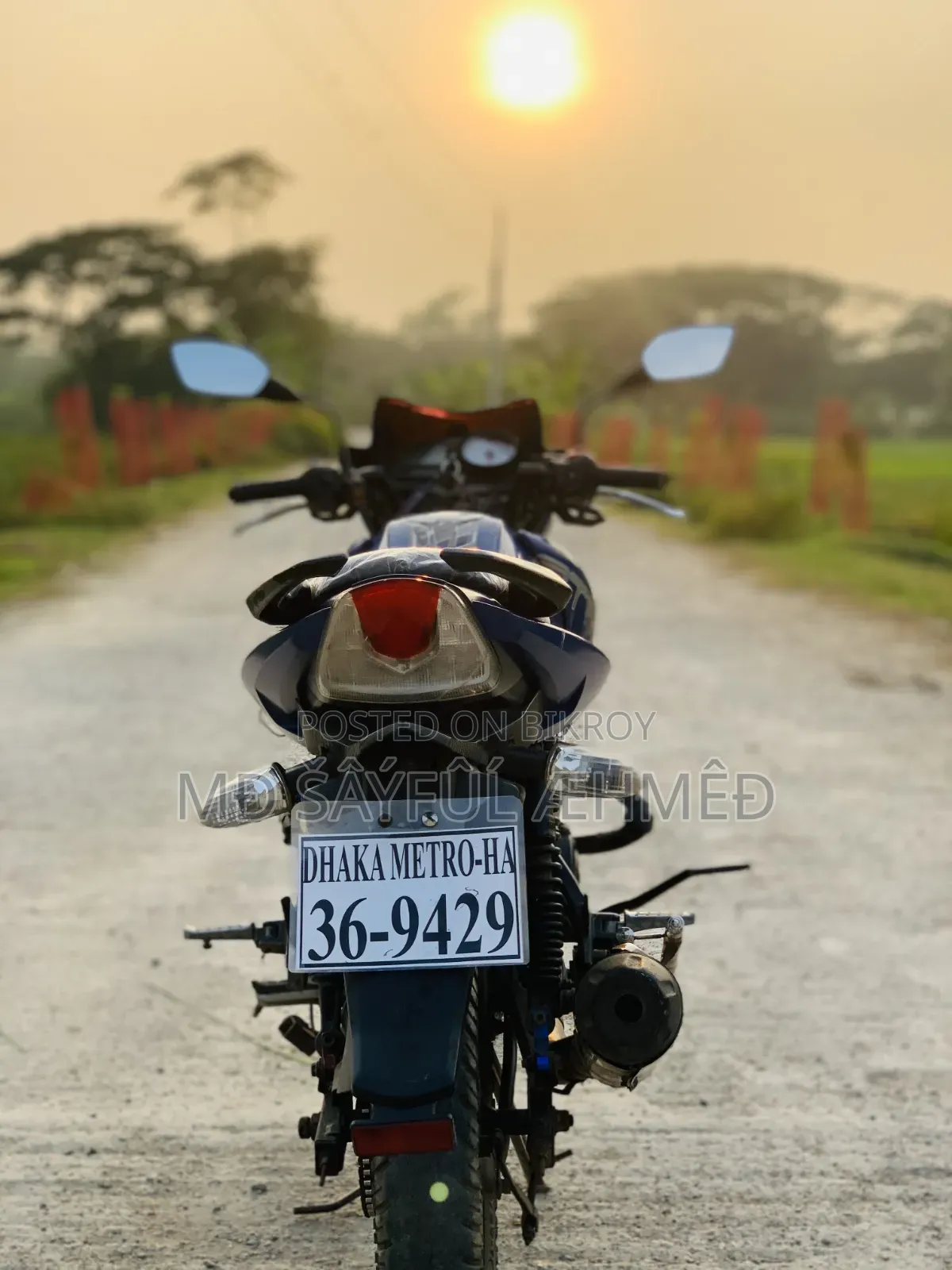 TVS Apache RTR 160 2V 2017 Blue